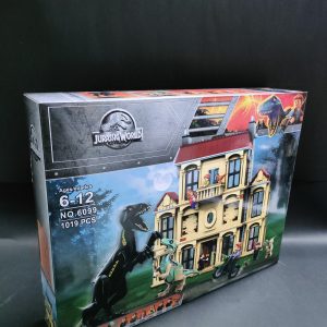 Bloques de Construccion- Jurassic world Mansion